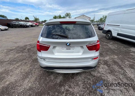 2015 BMW X3 xDrive28I from USA, damaged, VIN 5UXWX9C52F0D54937